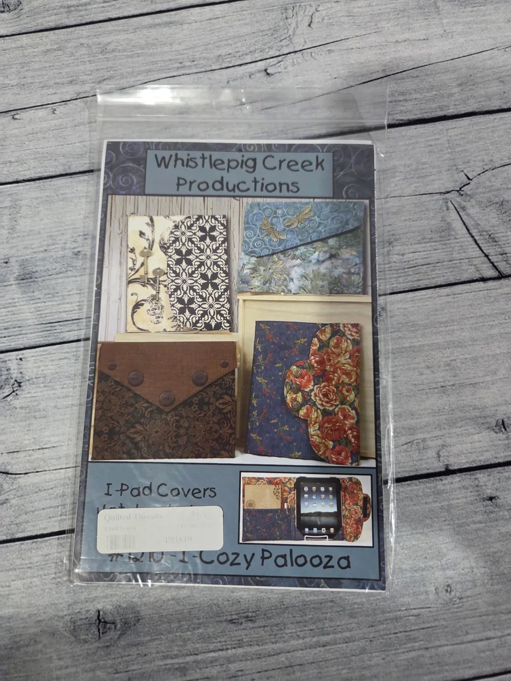 Whistlepig Creek Productions I-Pad Covers Sewing Pattern